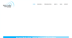 Desktop Screenshot of loxleyspeechstudio.com